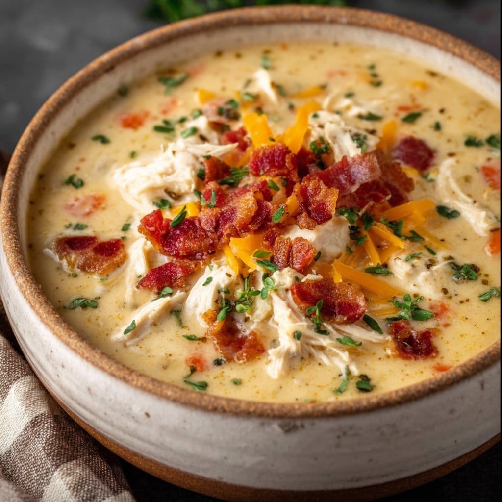 Low Carb Crack Chicken Soup