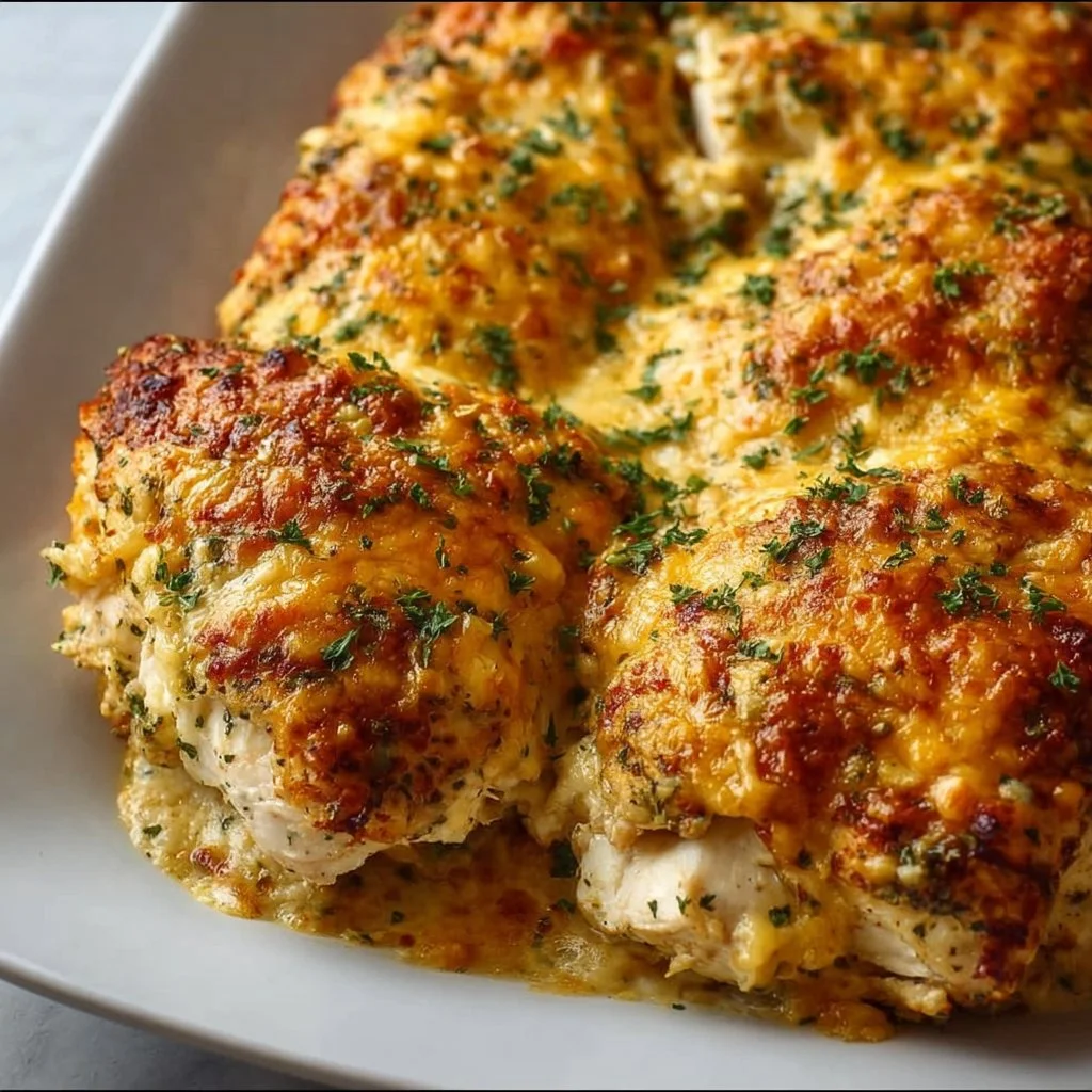 4-Ingredient Ranch Chicken Bake