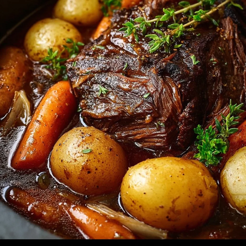 5-Star Pot Roast in a Slow Cooker