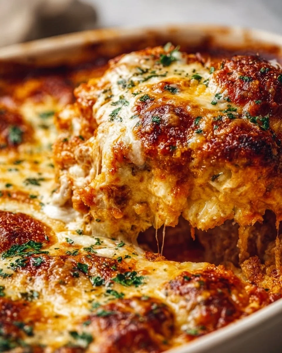 Chicken Parmesan Casserole