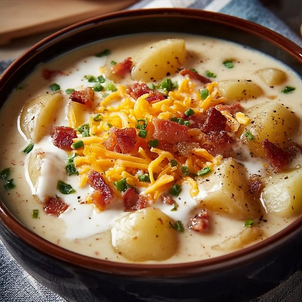 Crock Pot Crack Potato Soup
