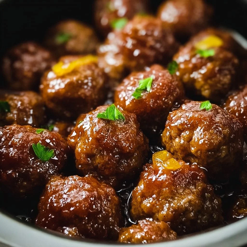 Crockpot Mississippi Meatballs