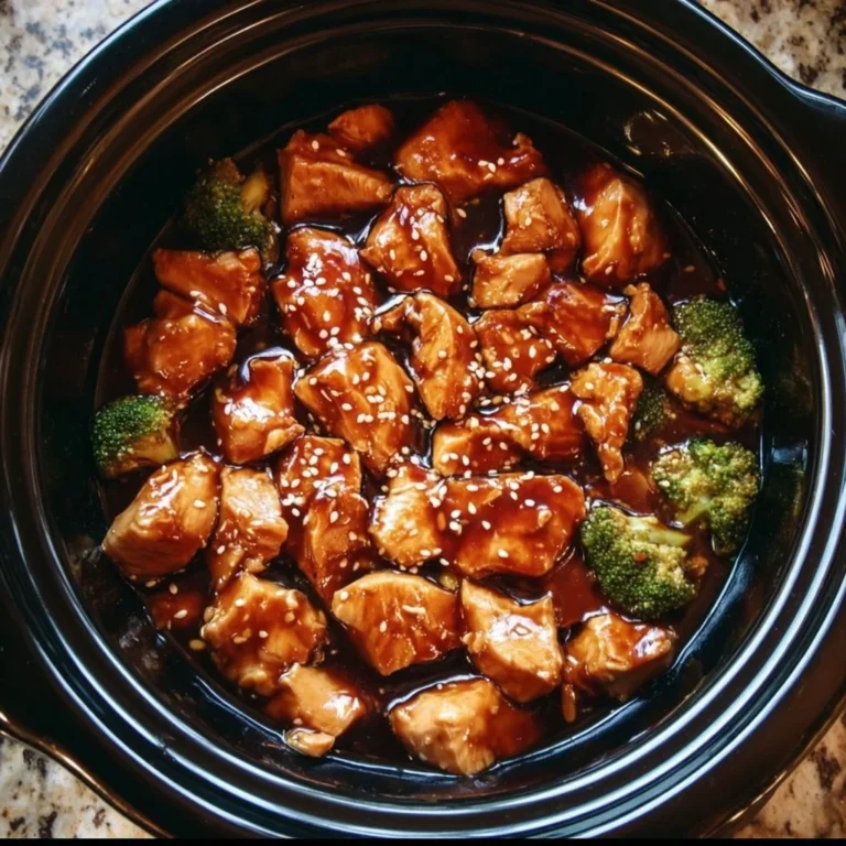 Deliciously prepared Dump and Go Crockpot Teriyaki Chicken in a bowl