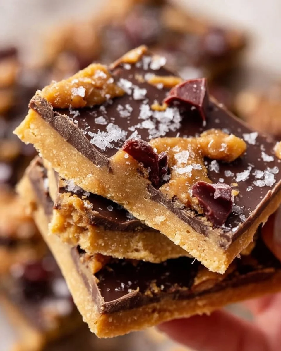 Healthy Cookie Dough Bark
