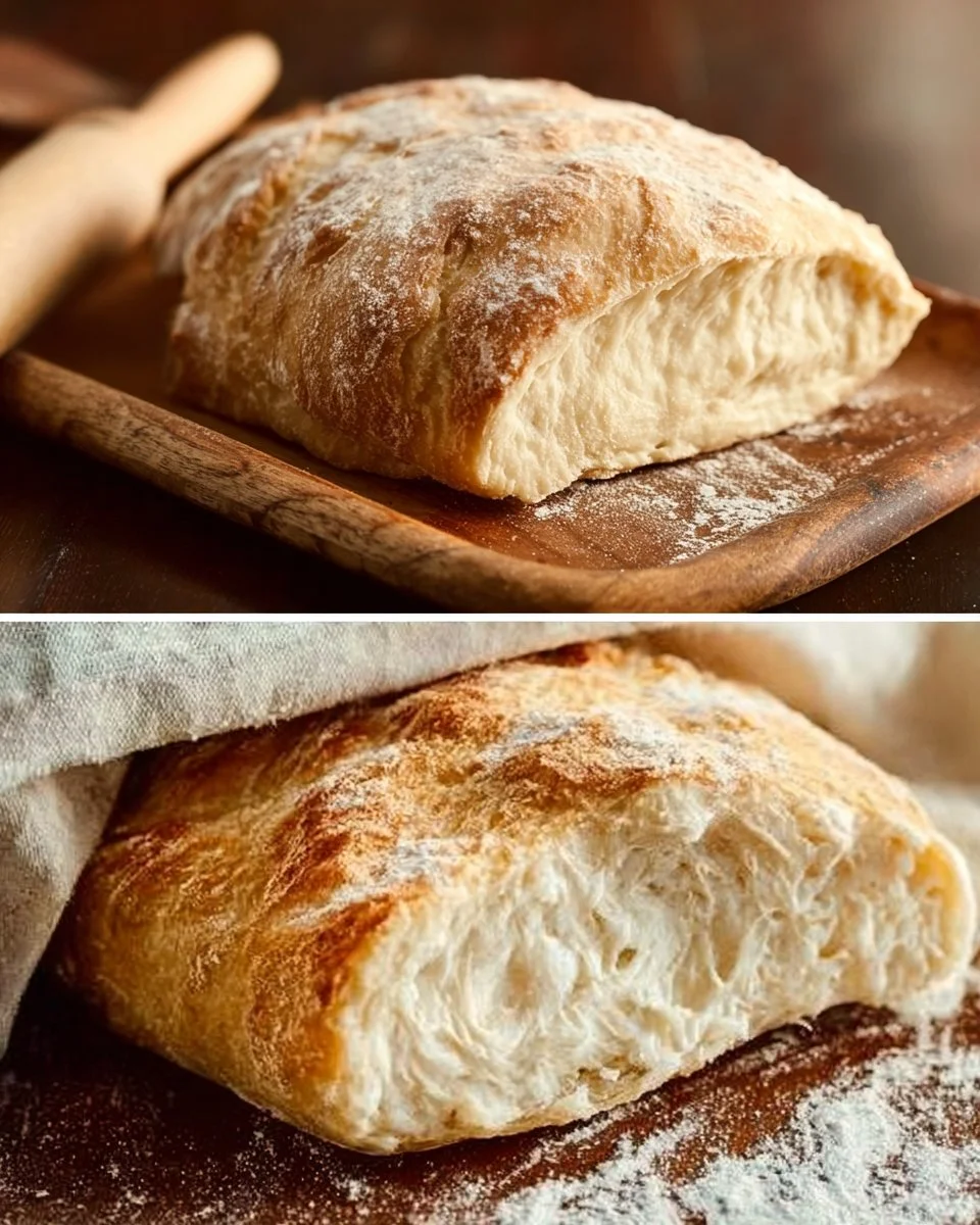 Homemade Ciabatta Bread