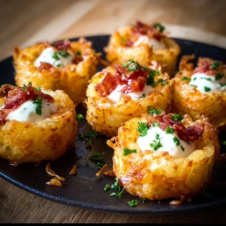 Loaded tater tots appetizers with cheese and toppings