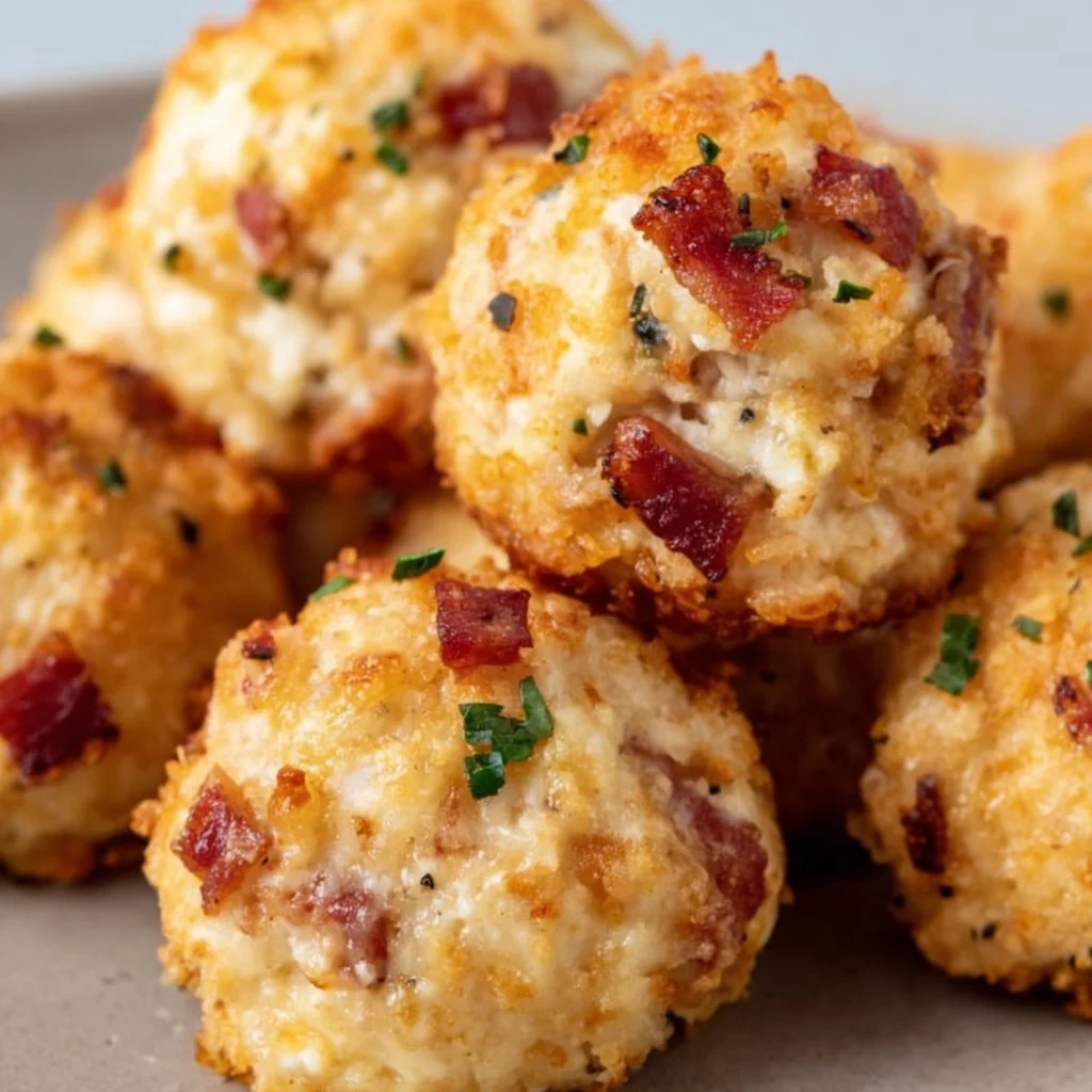Mini Bacon Ranch Cheeseballs