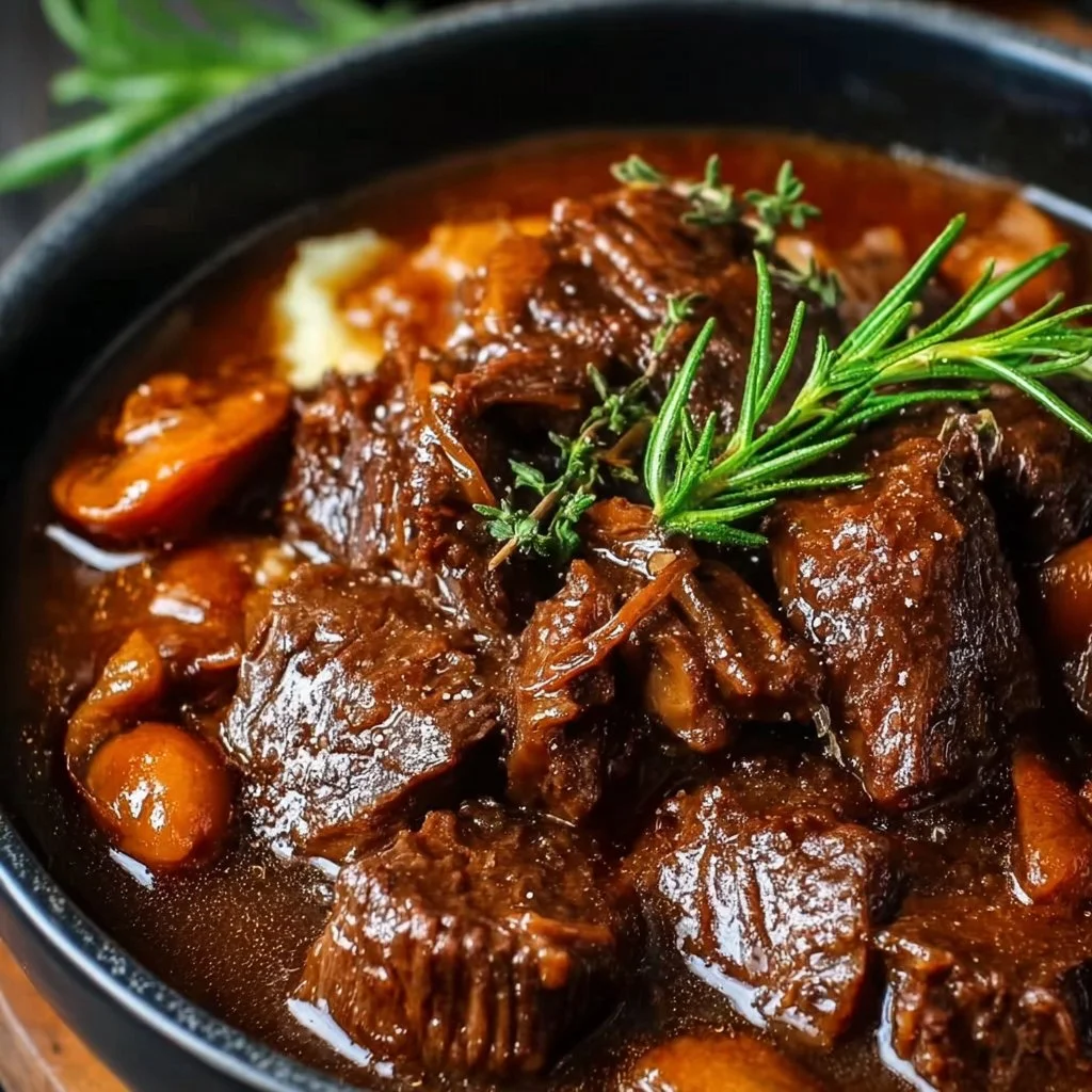 Slow Cooker Beef Manhattan