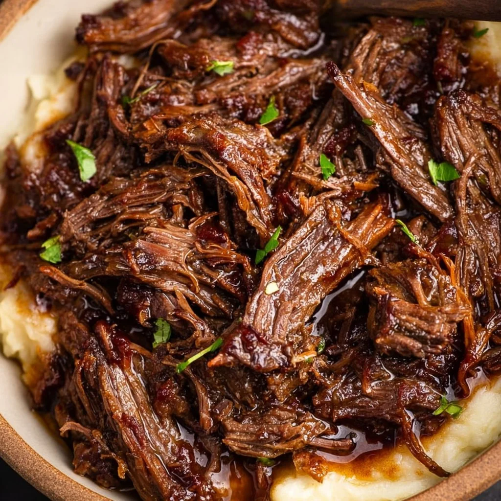 Slow Cooker Shredded Beef